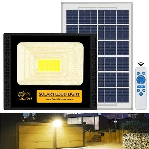 50 Watt Solar Flood Light (Warm Light)