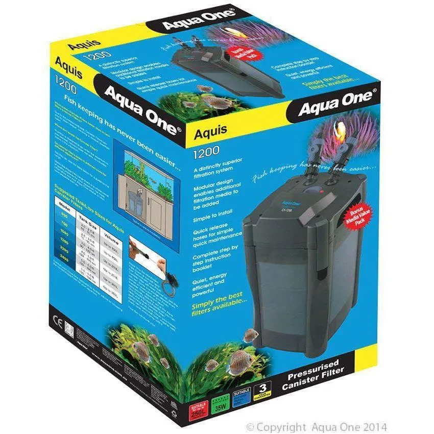 Aqua One Aquis 1200 Pressurised Canister Filter