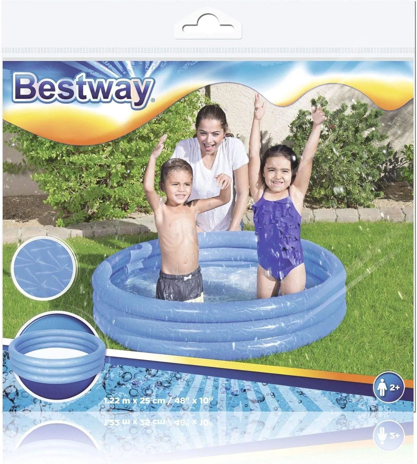 Bestway Splash 'N Smile Play Pool - 2 