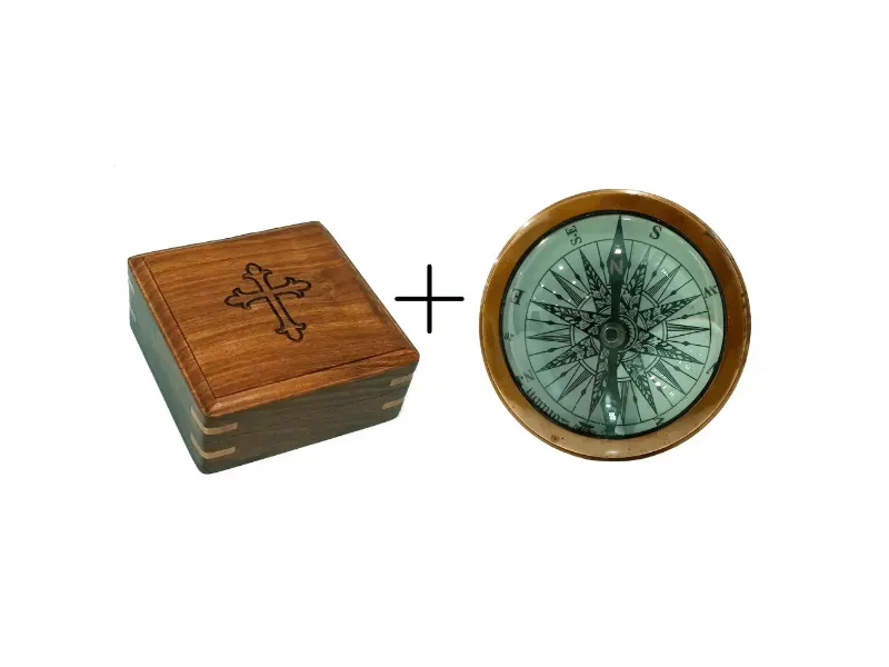 Brass Compass BC0097