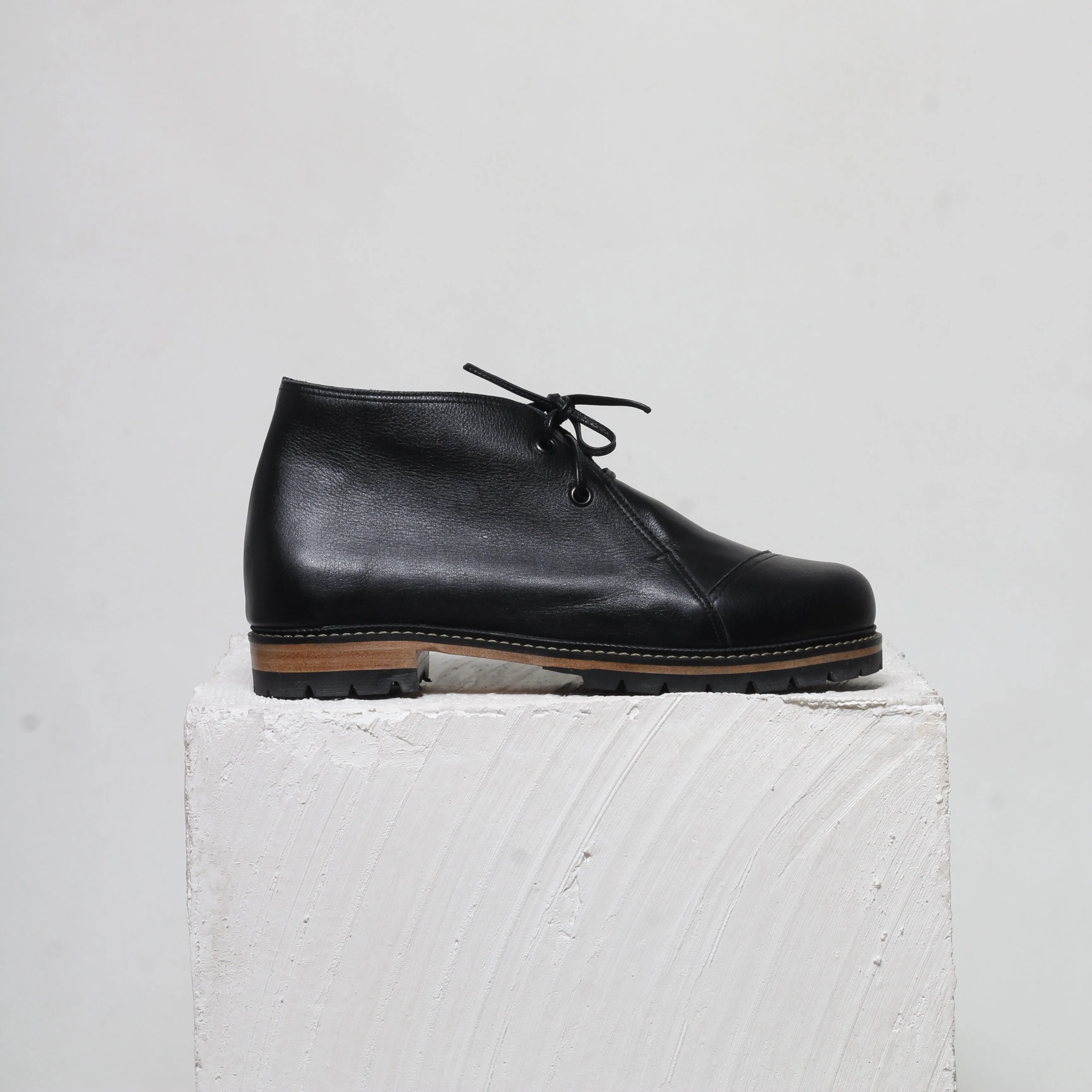 Brena Black Ankle Boots