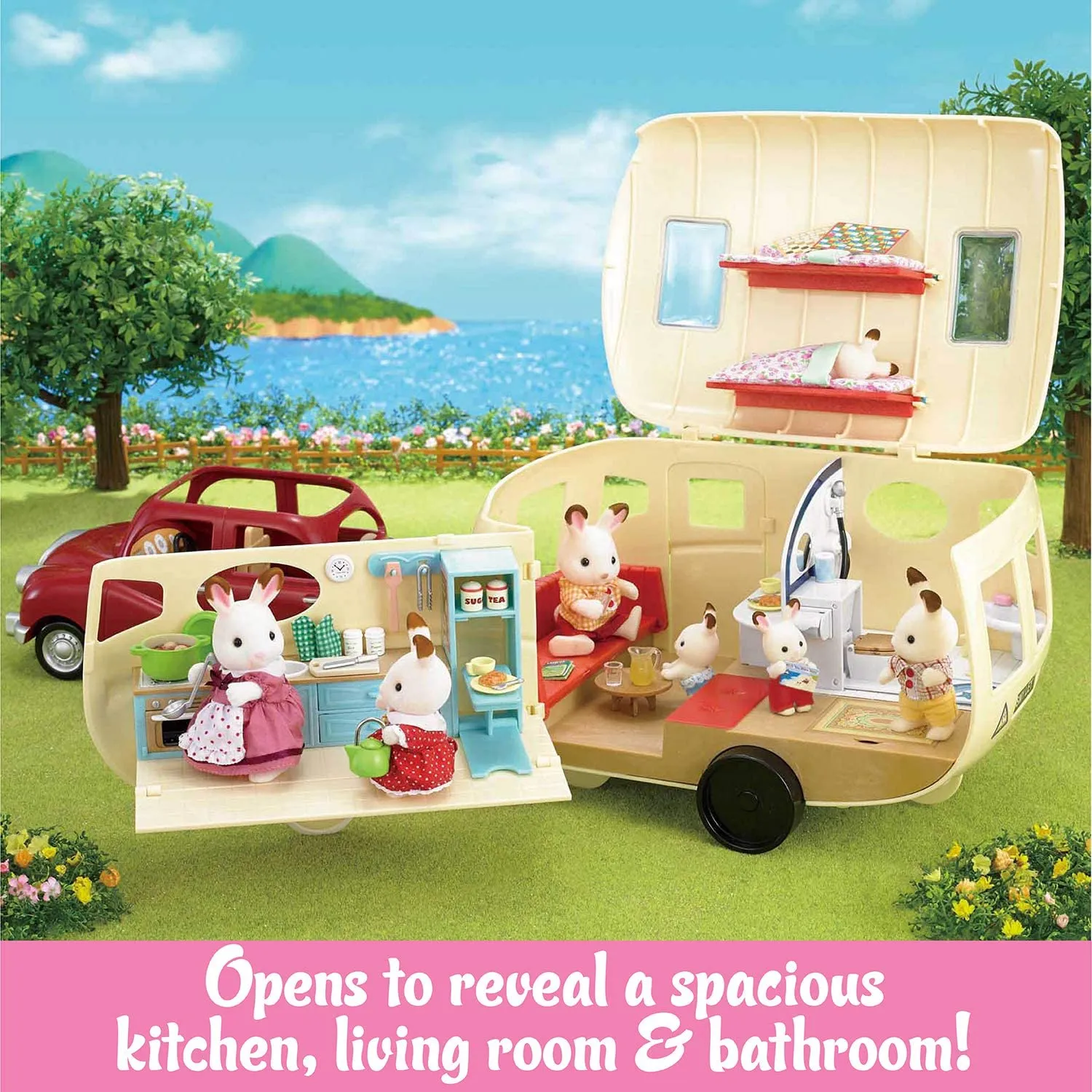 Calico Critters Caravan Family Camper