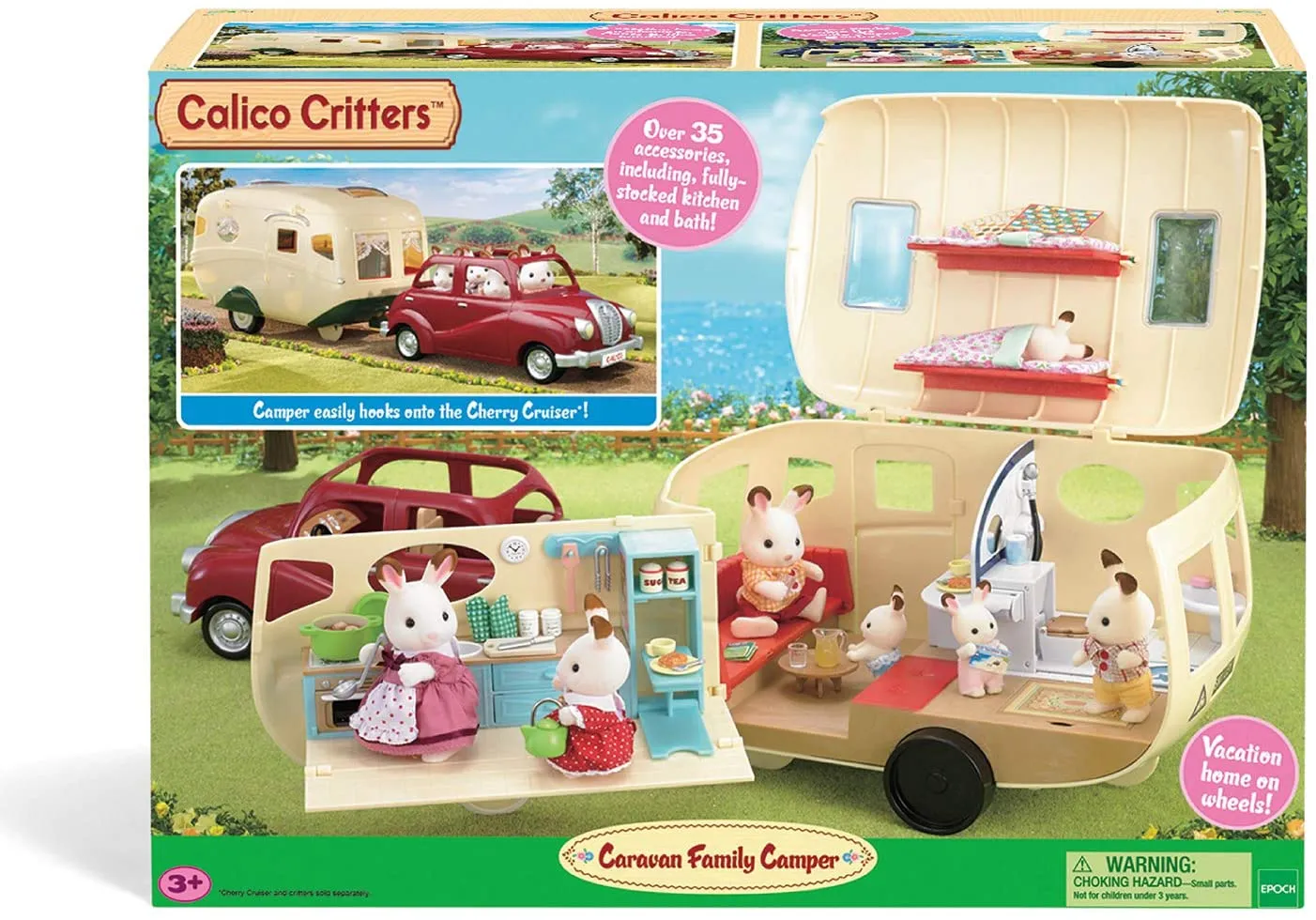 Calico Critters Caravan Family Camper