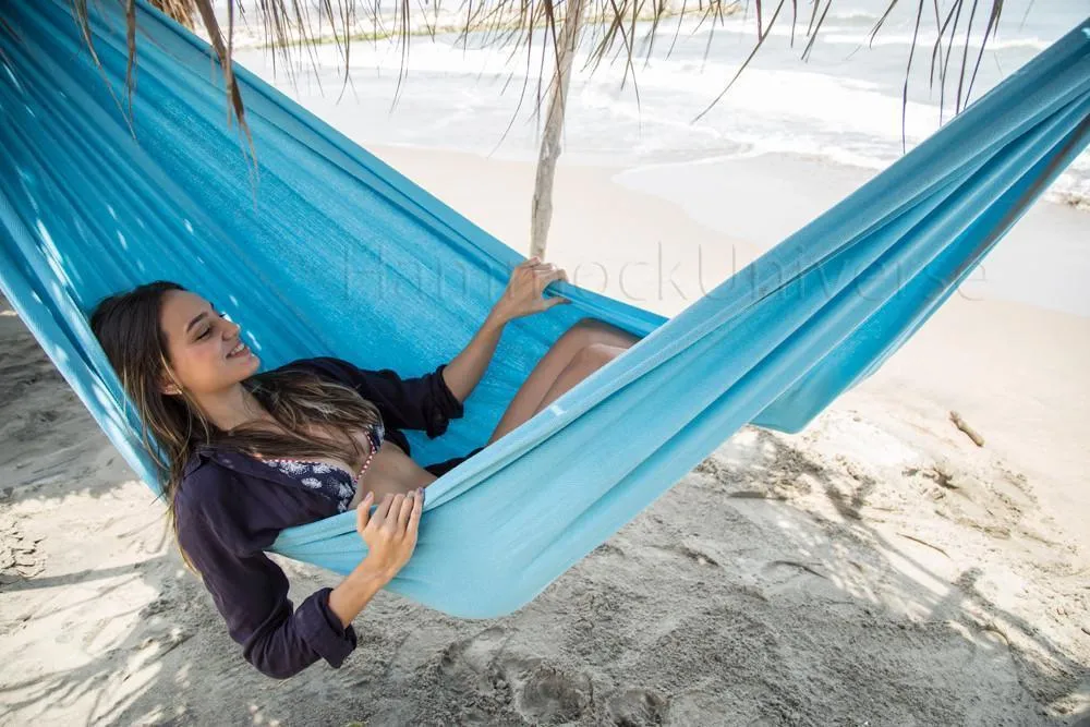 Colombian Double Hammock with Universal Hammock Stand