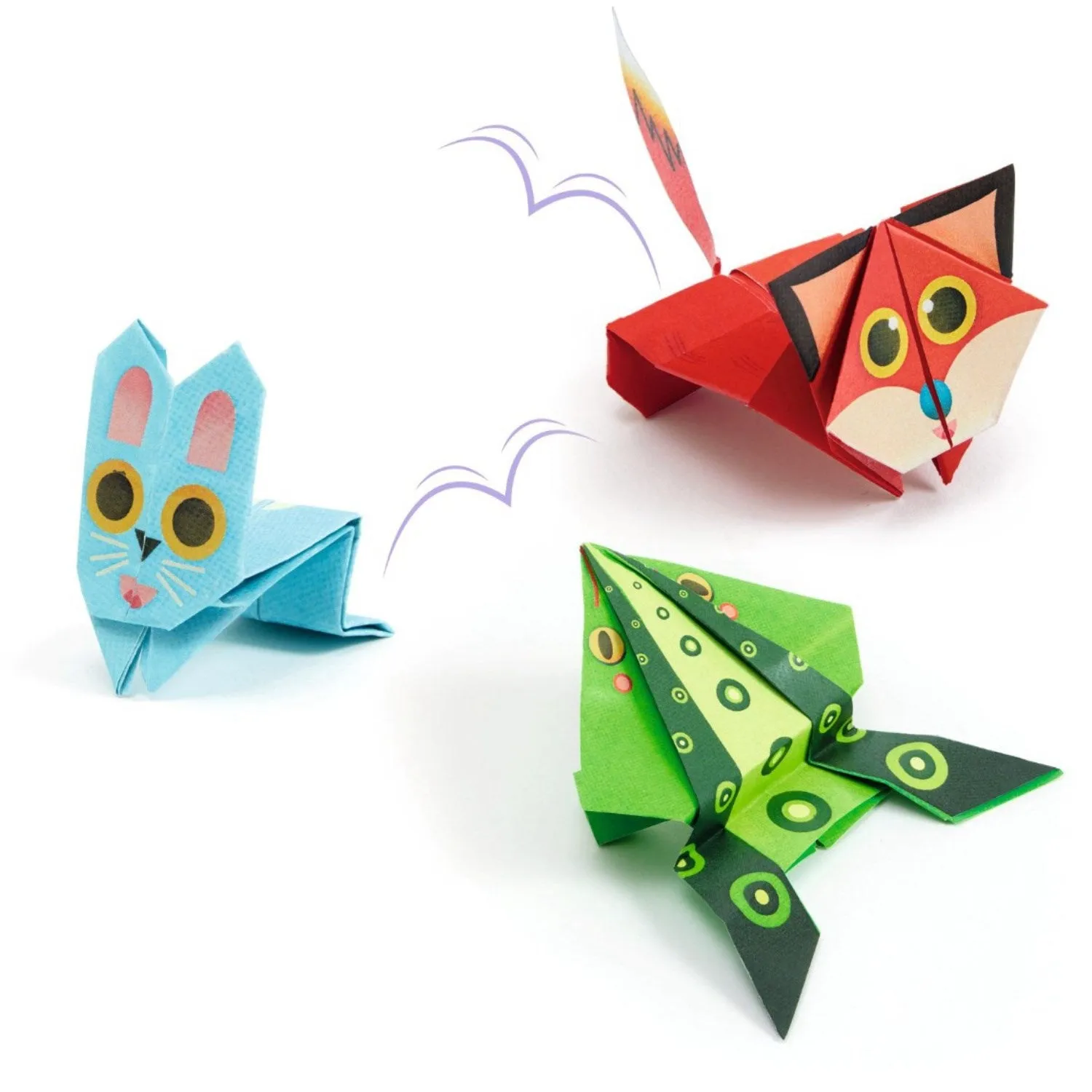 Djeco Creative Origami, Bouncing Animals