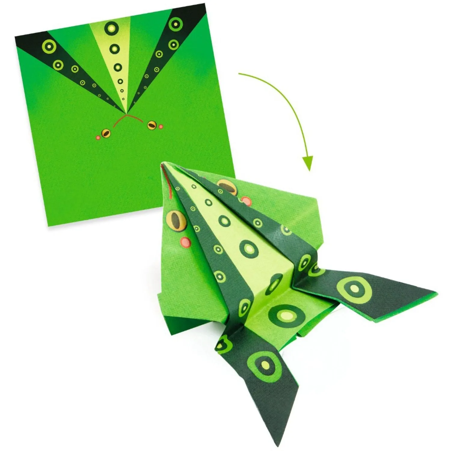 Djeco Creative Origami, Bouncing Animals