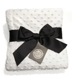 Elodie Details Pearl Velvet Blanket - White Edition