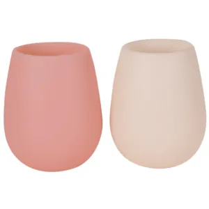 Fegg Unbreakable Silicone Tumbler | Rosette/Stone