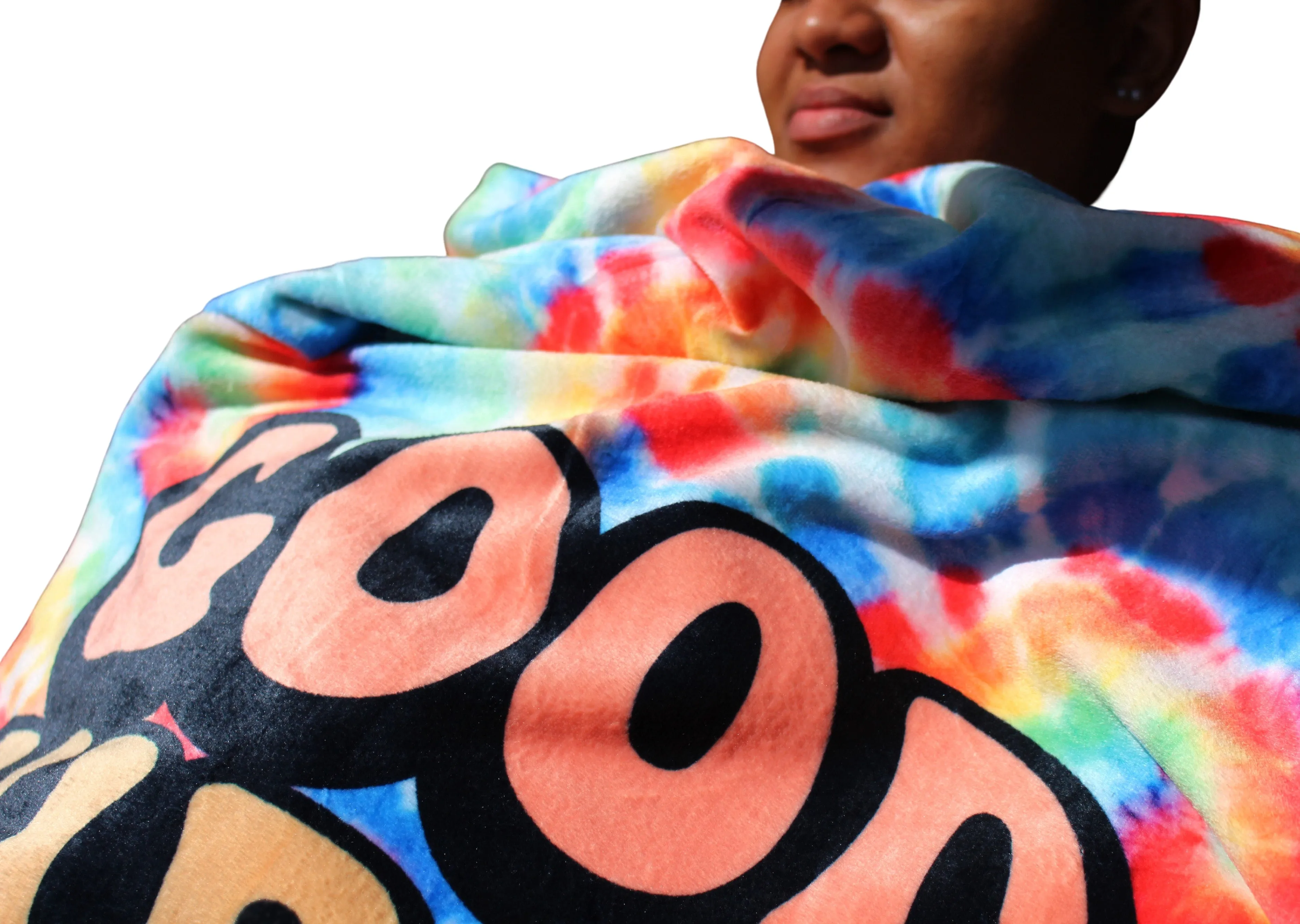 Good Vibes Only Throw Blanket