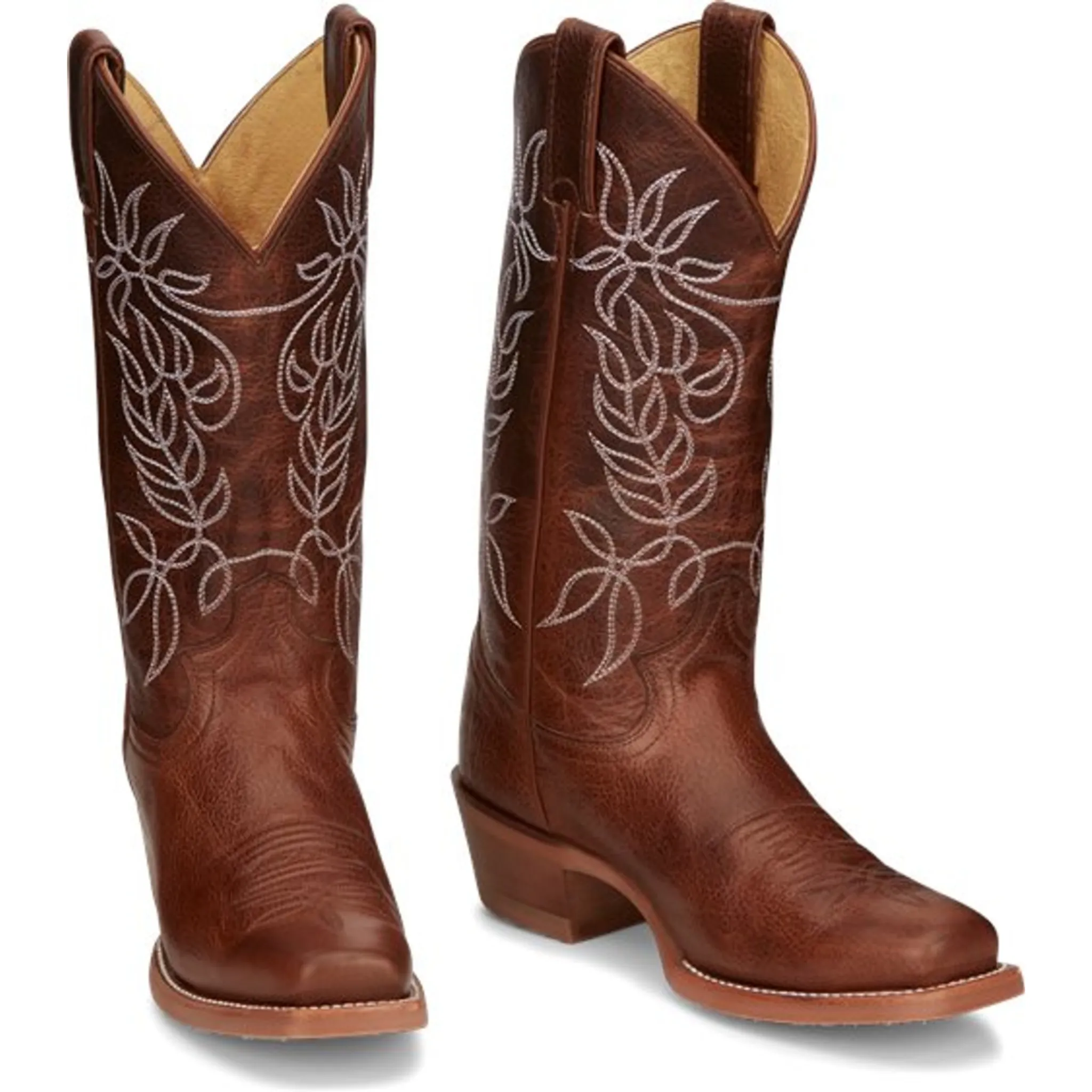 JUSTIN WOMEN'S CAMEL VICKERY WESTERN BOOT - CJ4010