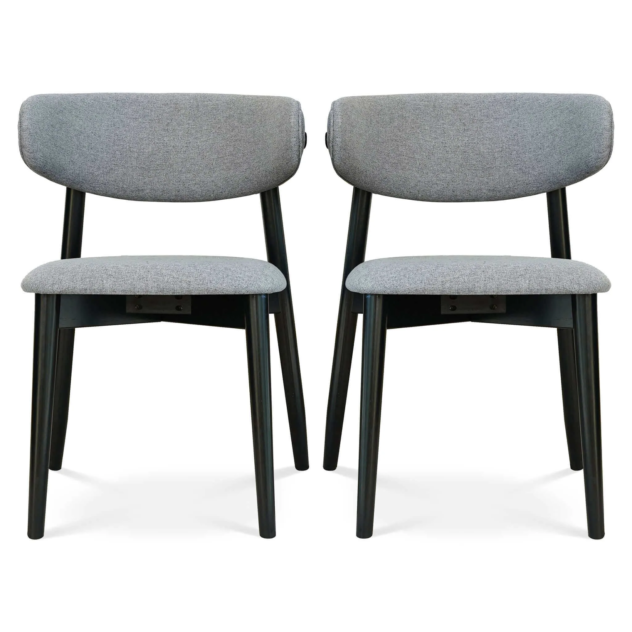 Korbin Grey Fabric Dining Chair (Set of 2)