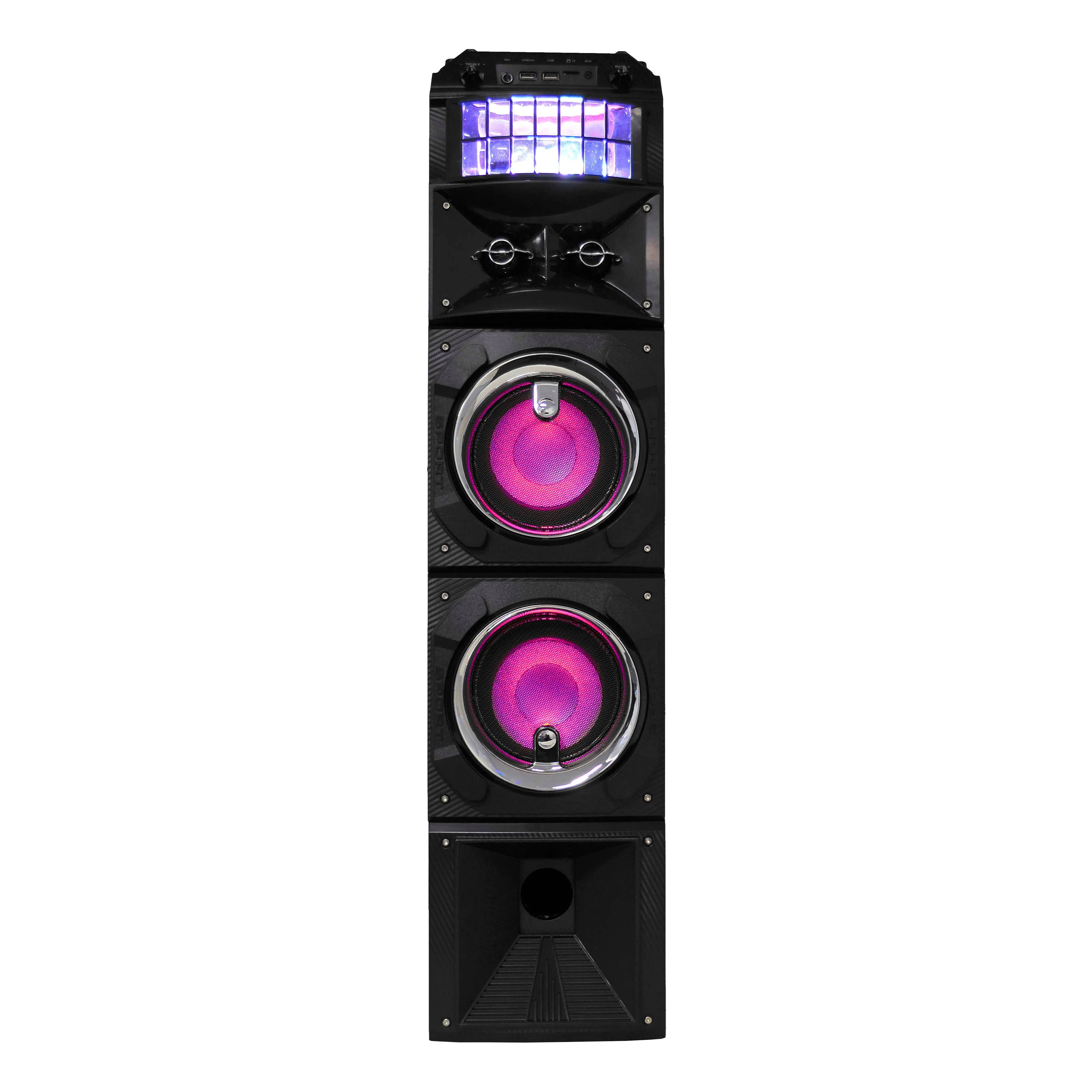 LED Stage Lights Portable Speaker with 80W RMS