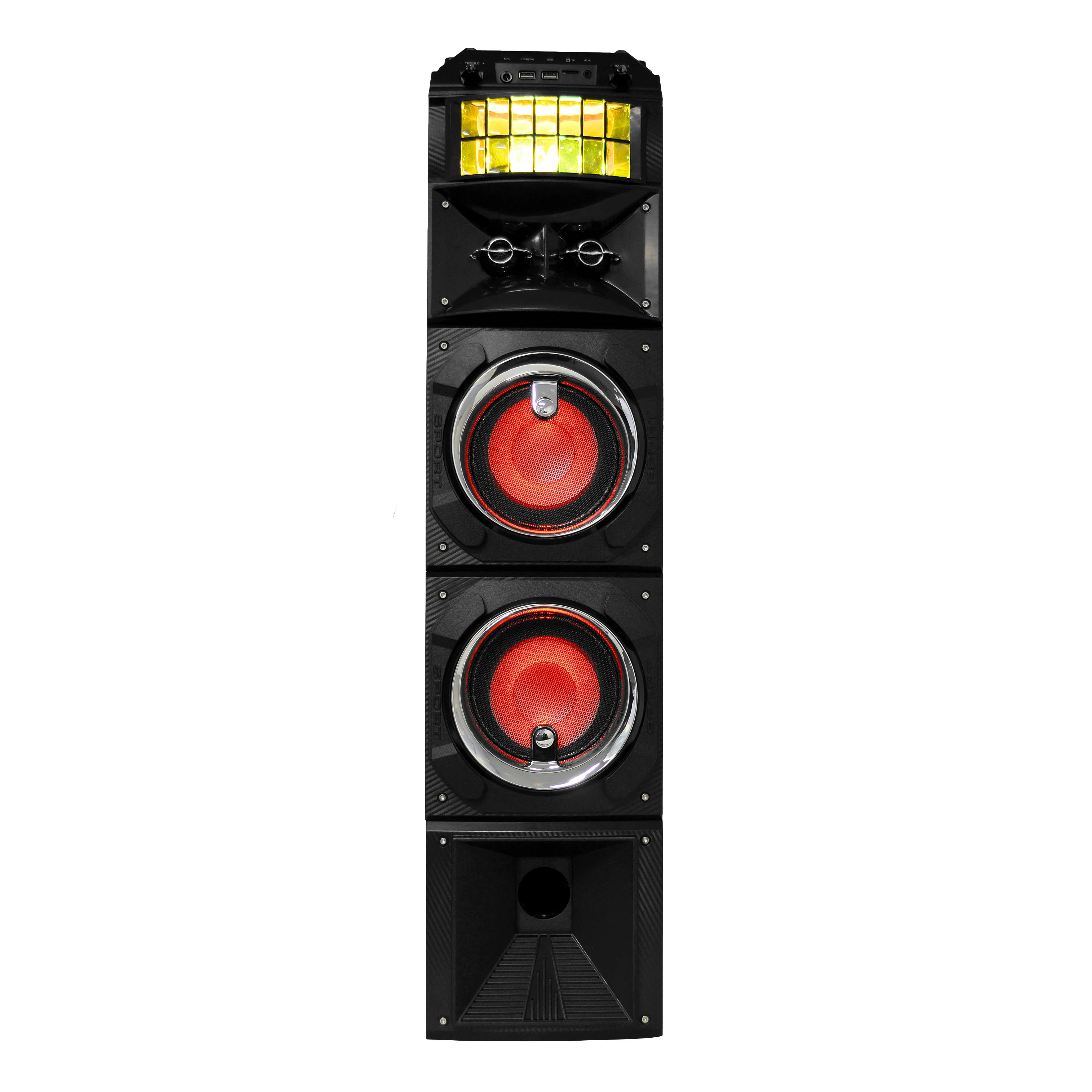 LED Stage Lights Portable Speaker with 80W RMS