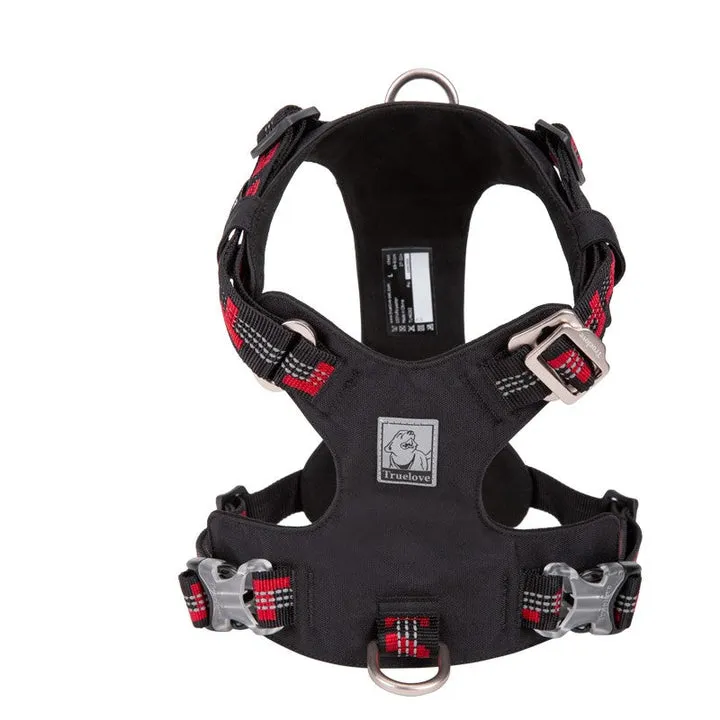 Lightweight 3M reflective Harness Black L For Dogs