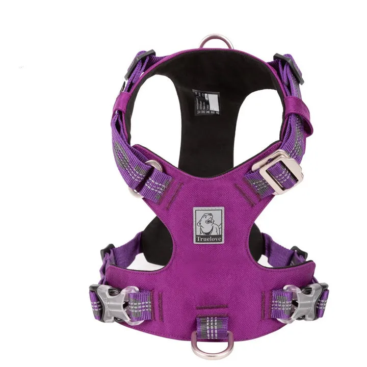 Lightweight 3M reflective Harness Purple 2XS For Dogs