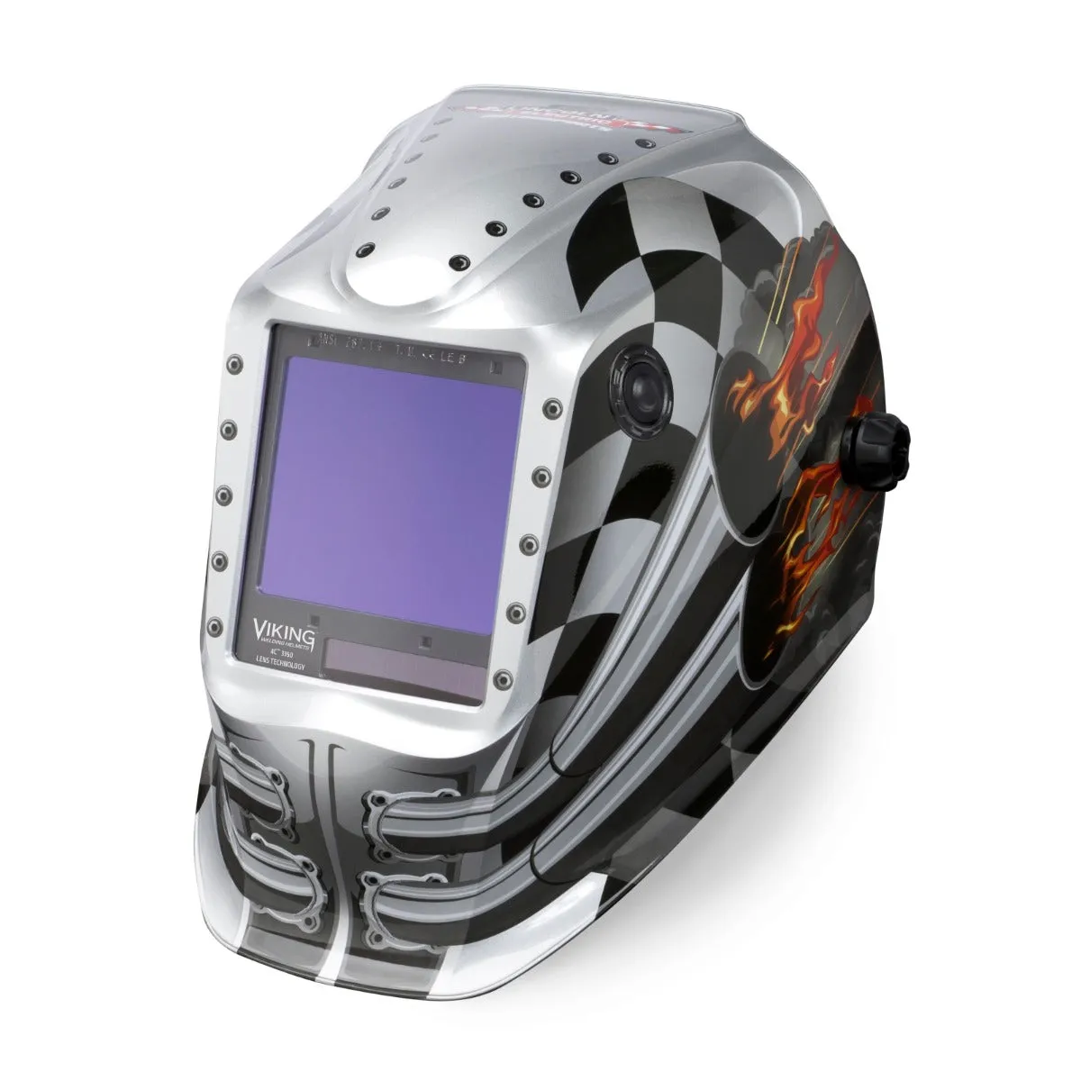 Lincoln Viking 3350 Series Motorhead Auto Darkening Welding Helmet (K3100-4)