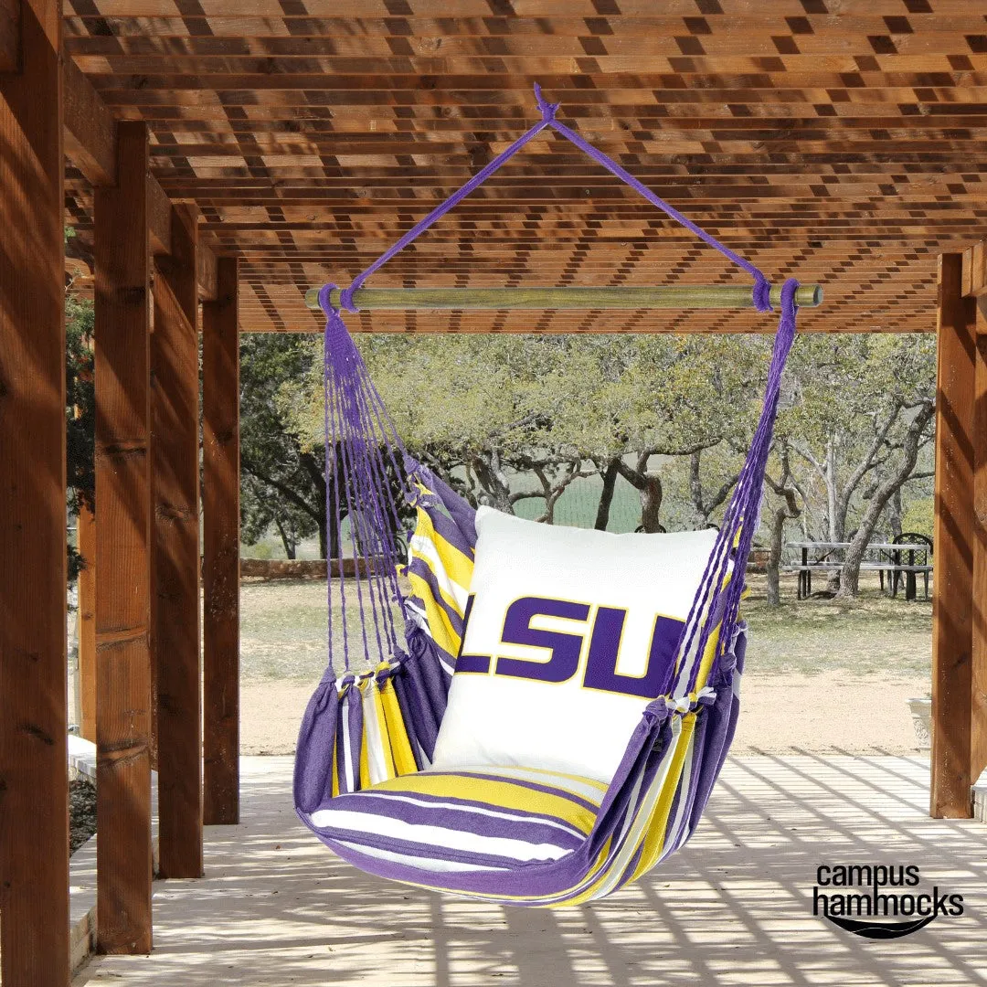 LSU Tigers Logo Hanging Chair Swing | LSU