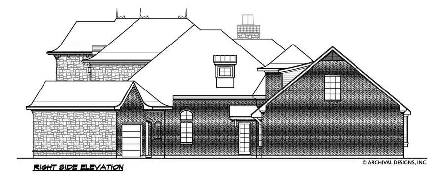 Luxurious European style Home plan with spacious interiors and elegant features!