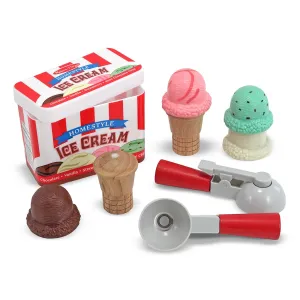 Melissa & Doug Scoop and Stack Ice Cream Cone Playset