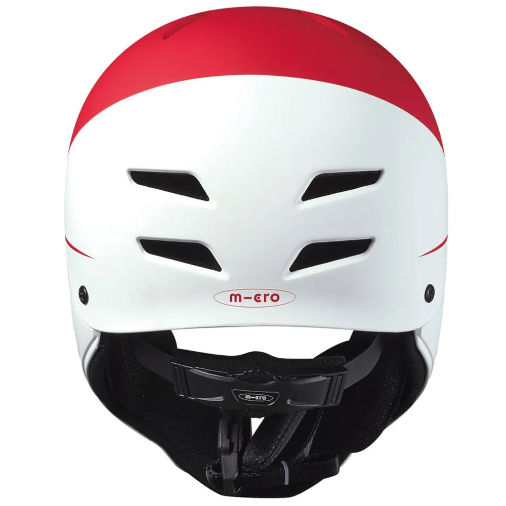 Micro Helmet Racing- White/Red