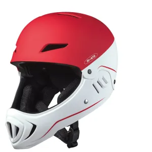 Micro Helmet Racing- White/Red