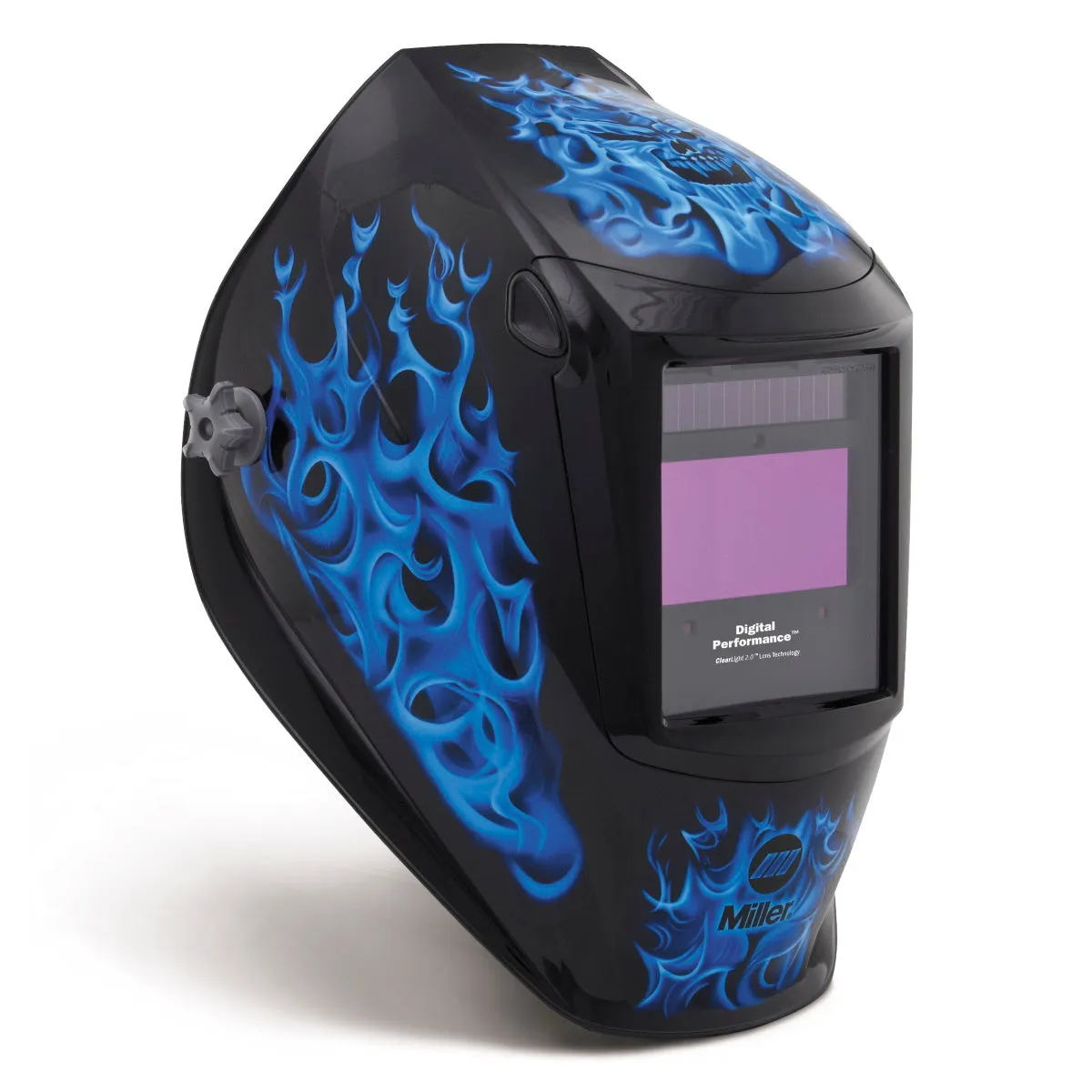 Miller Digital Performance Blue Rage Auto Darkening Welding Helmet w/ClearLight 2.0 Lens (289802)