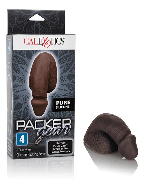 Packer Gear 4 & Silicone Packing Penis - Black