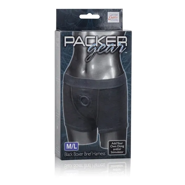 Packer Gear Black Boxer Harness ML