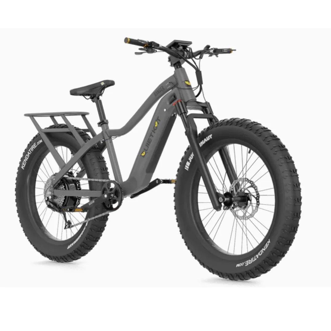 QUIETKAT| Ranger Fat Tire Mountain All Terrain Electric Bike