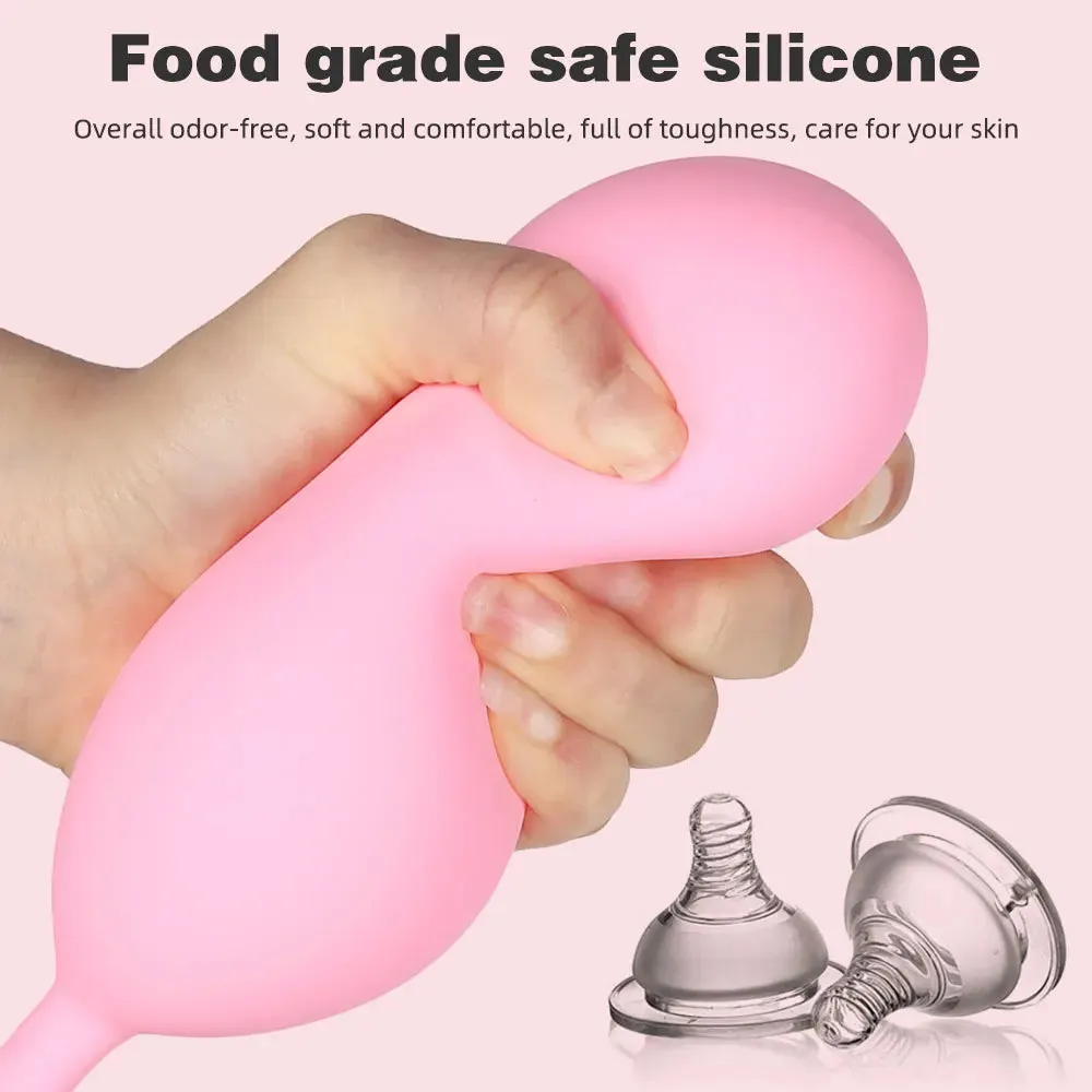 Remote Control Inflatable Vibrating Dildo Butt Plug - Fantastic Couple Sex Pleasure