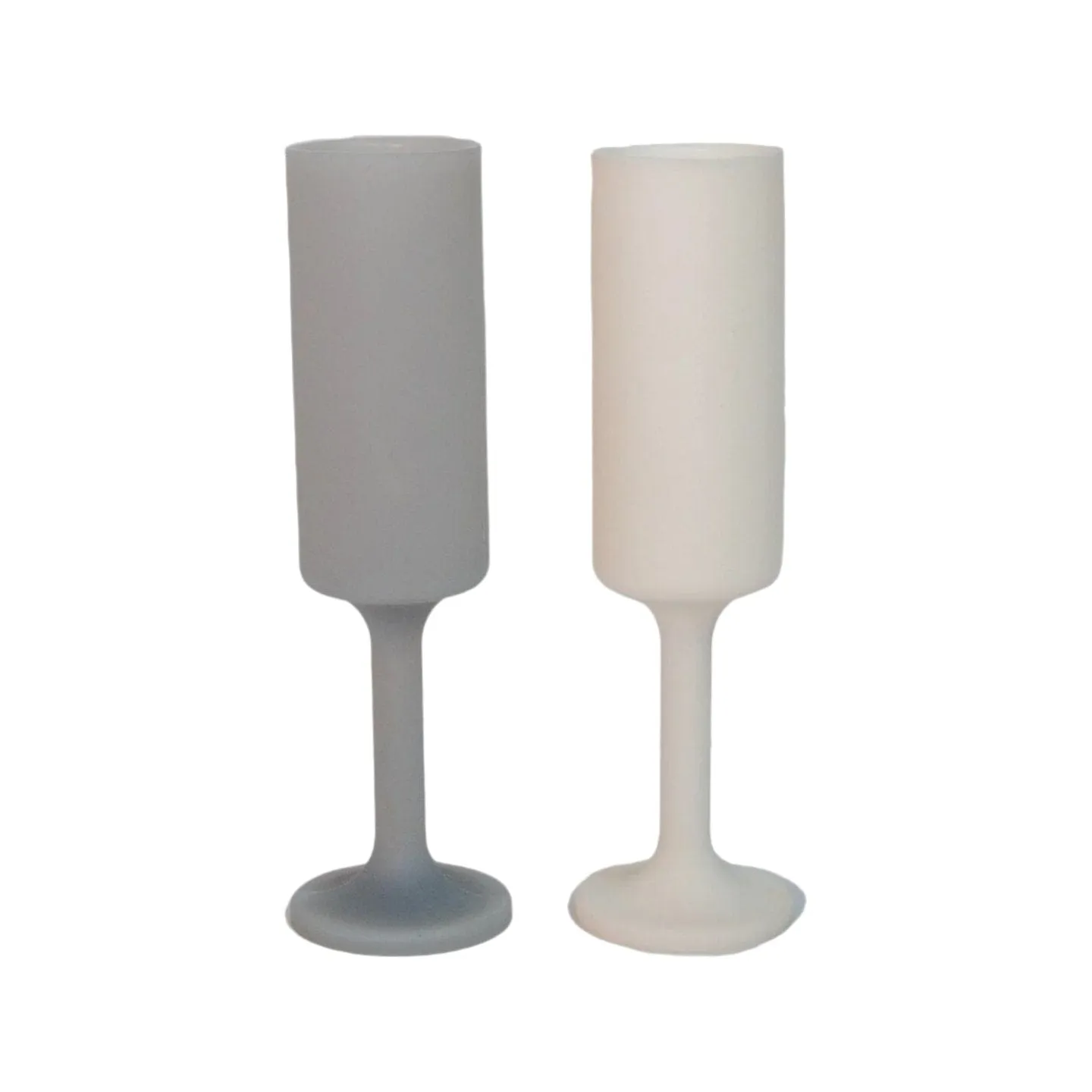 Seff Blanc & Dove Silicone Champagne Flute