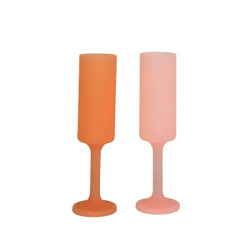 Seff Peach & Petal Silicone Champagne Flute