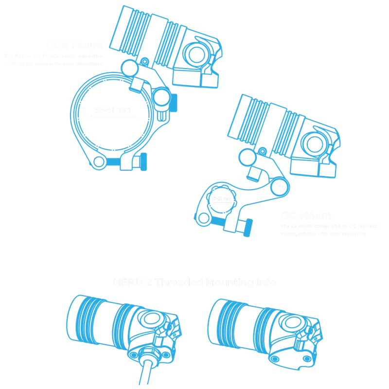 Shearwater NERD2 Stand alone Hands free dive computer