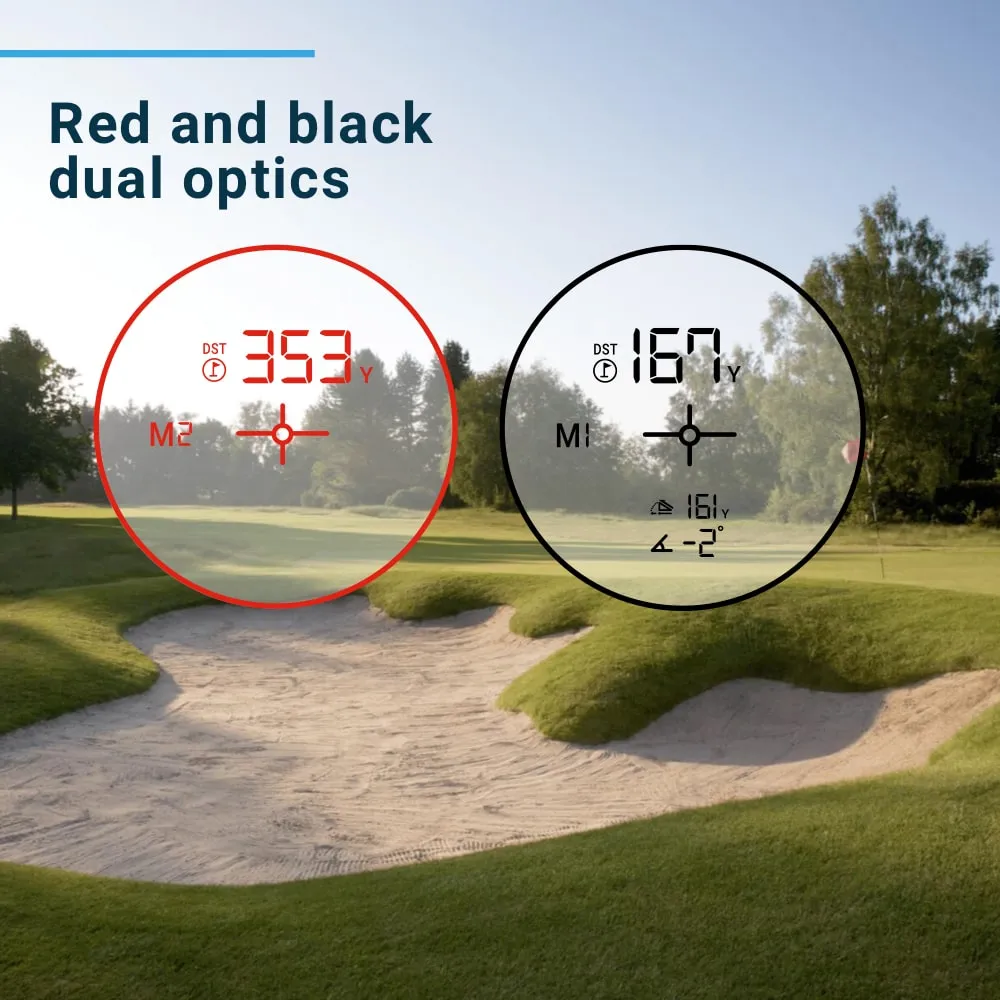 Shot Scope PRO LX Laser Rangefinder with enhanced Target-Lock vibration and Adaptive Slope technology