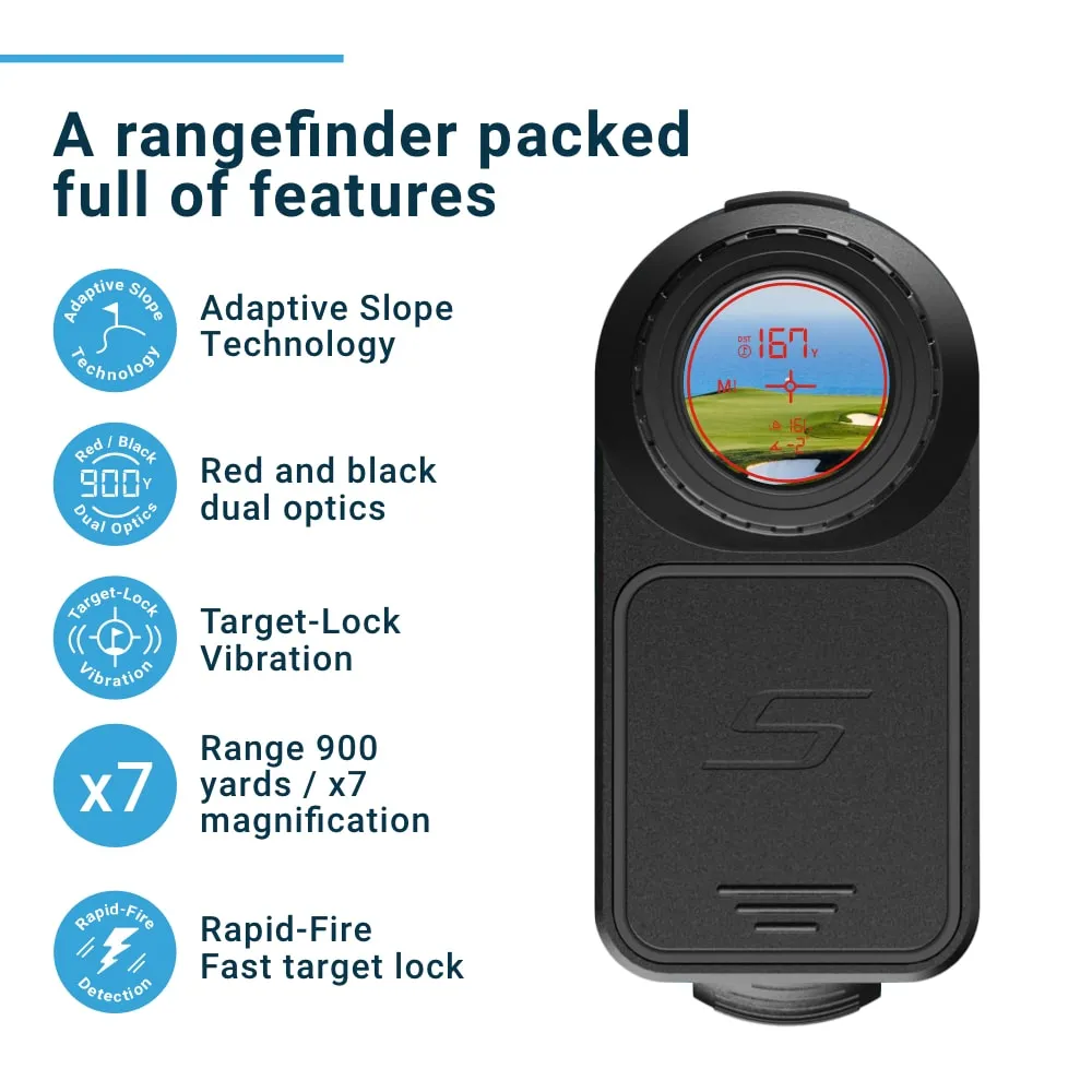 Shot Scope PRO LX Laser Rangefinder with enhanced Target-Lock vibration and Adaptive Slope technology