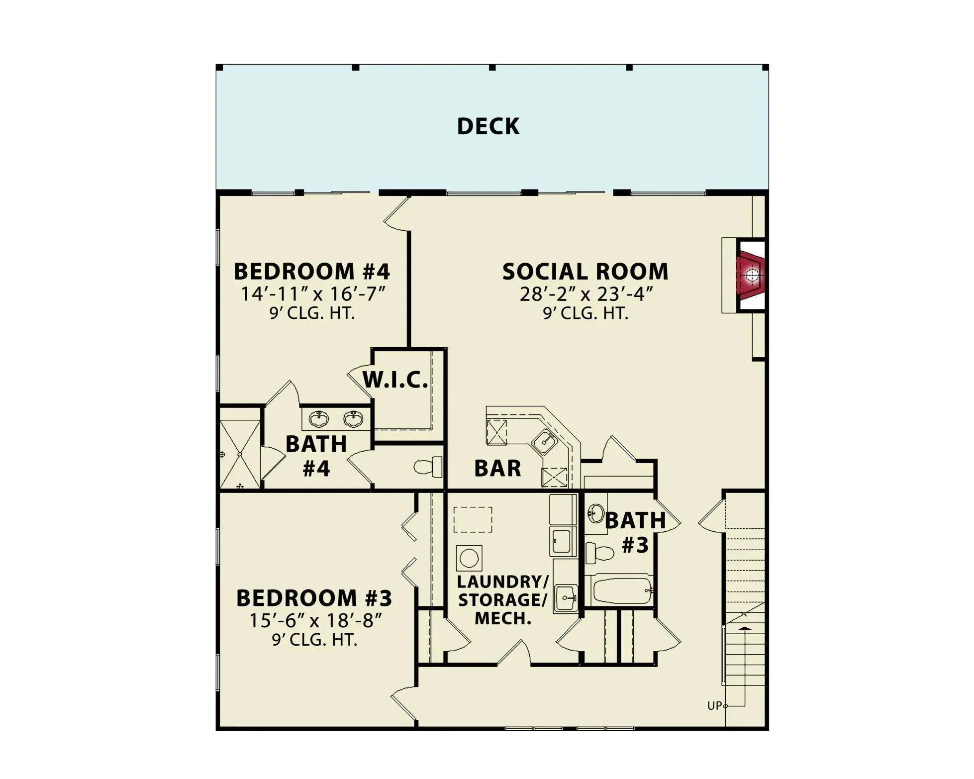 Spacious Family Home with Basement (3,573 sq ft)