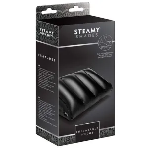 Steamy Shades - Inflatable Wedge Sex Furniture (Black)