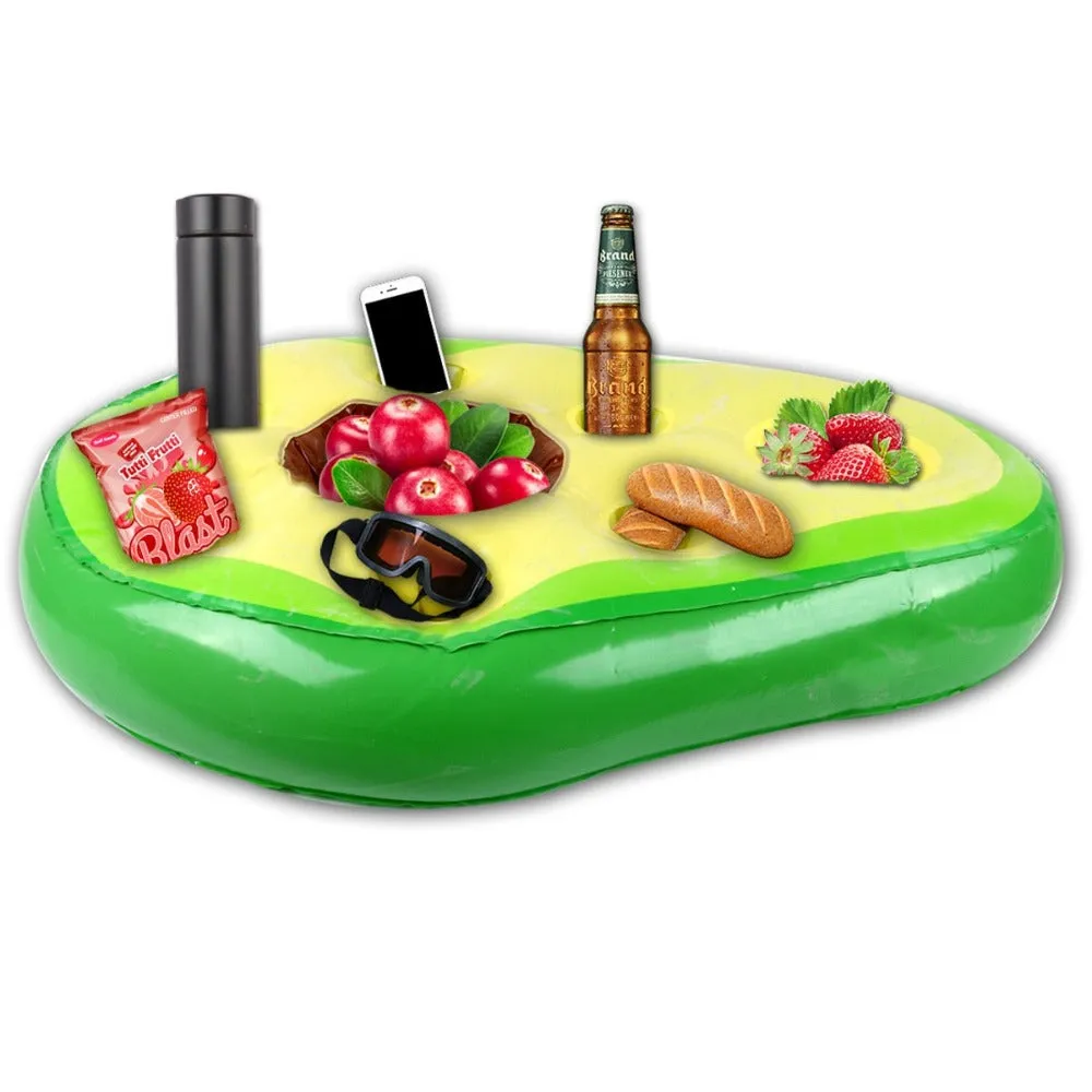 Swimming Pool Inflatables Food Shaped Floating Tables