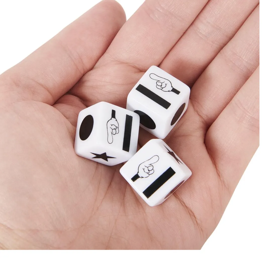 THE GAME OF LEFT CENTER RIGHT, EASY ADDICTIVE TRAVEL TUBE FUN DICE GAME