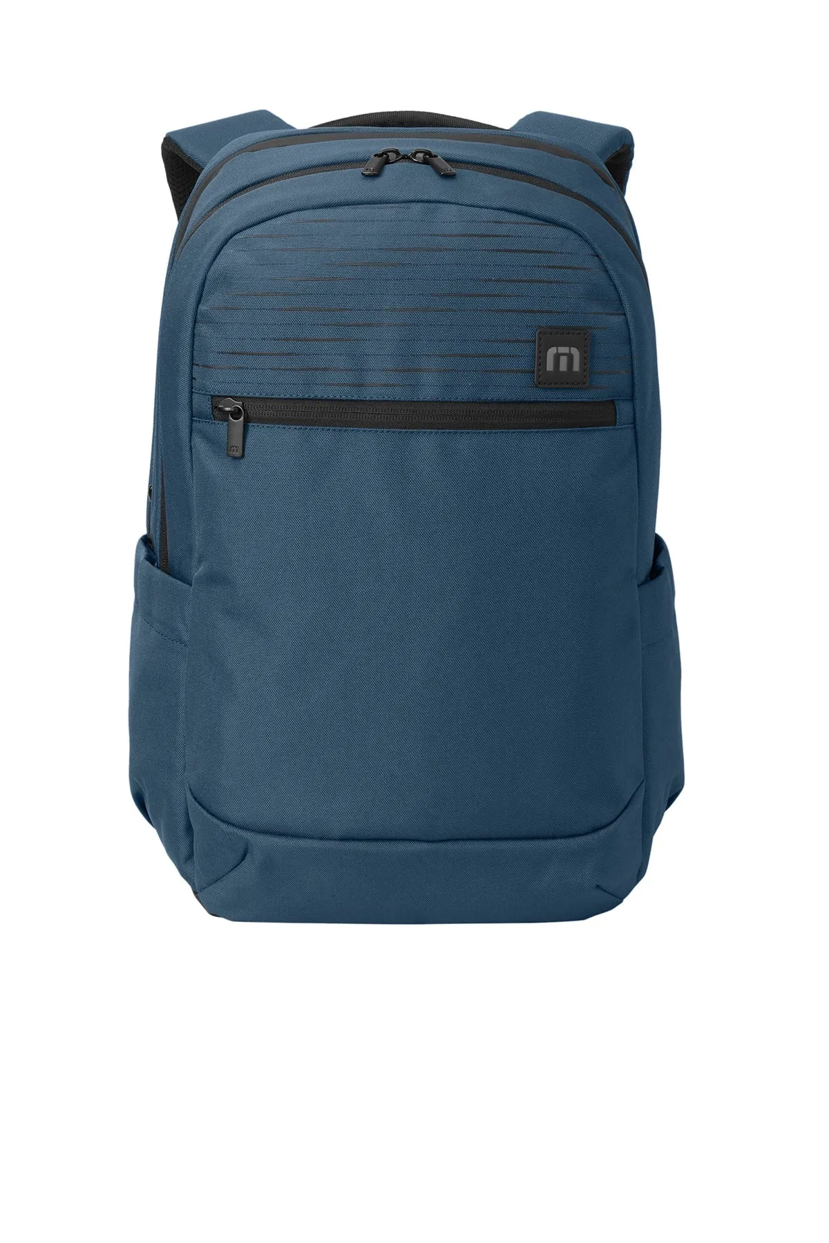 TravisMathew Approach Branded Backpacks, Dusty Blue