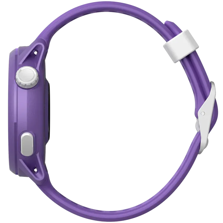 Unisex PACE 3 GPS Sport Watch - Violet / Silicone Band