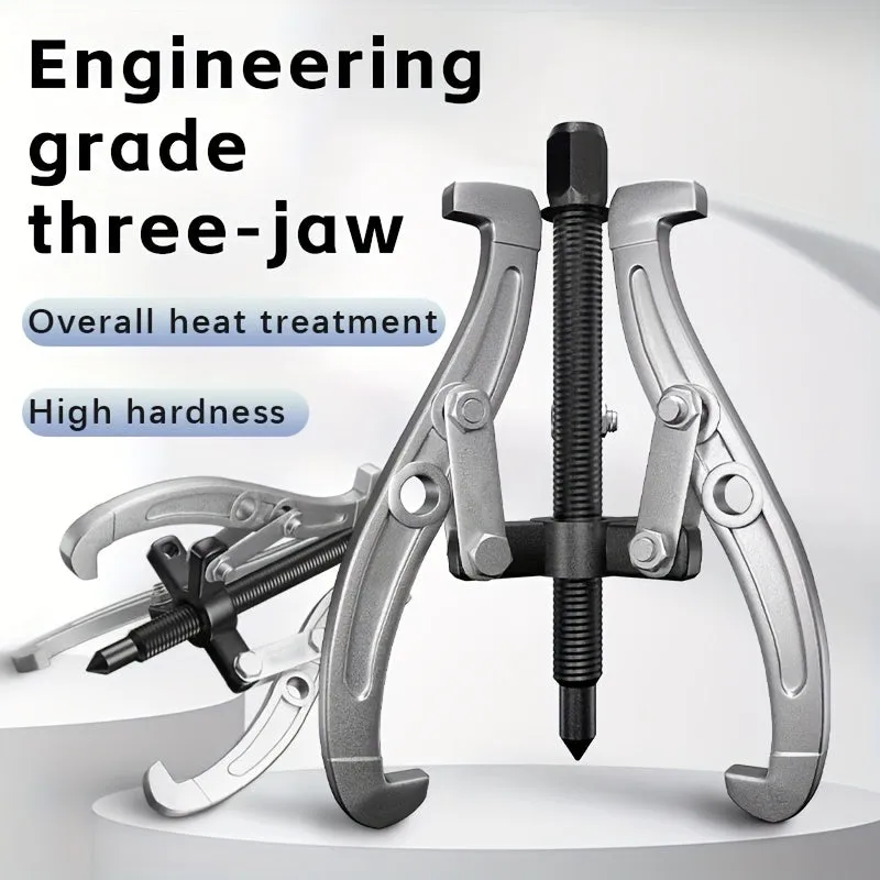 Versatile 3Jaw Gear Puller for Machine Repair and Dismantling