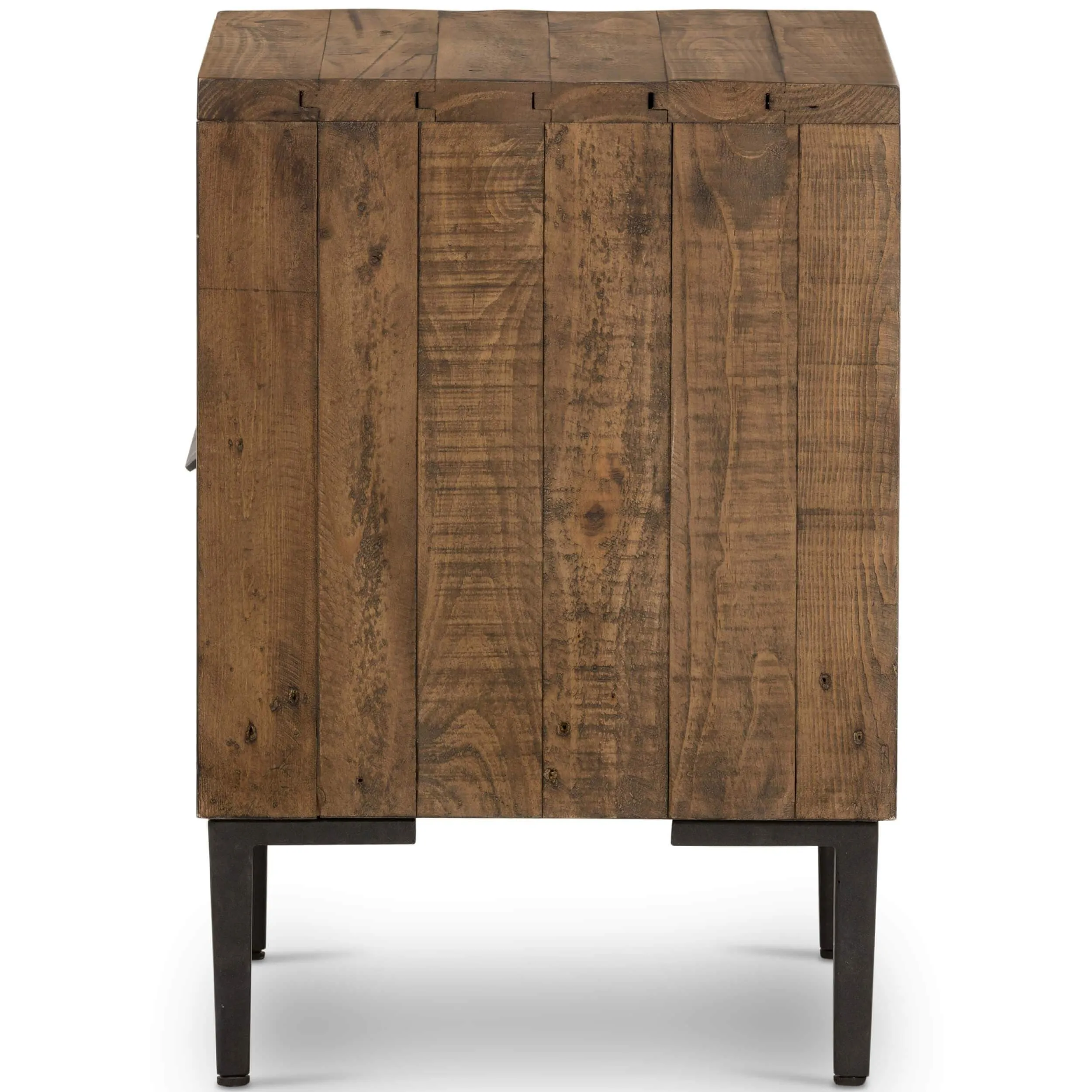 Wyeth Nightstand, Rustic Sandalwood