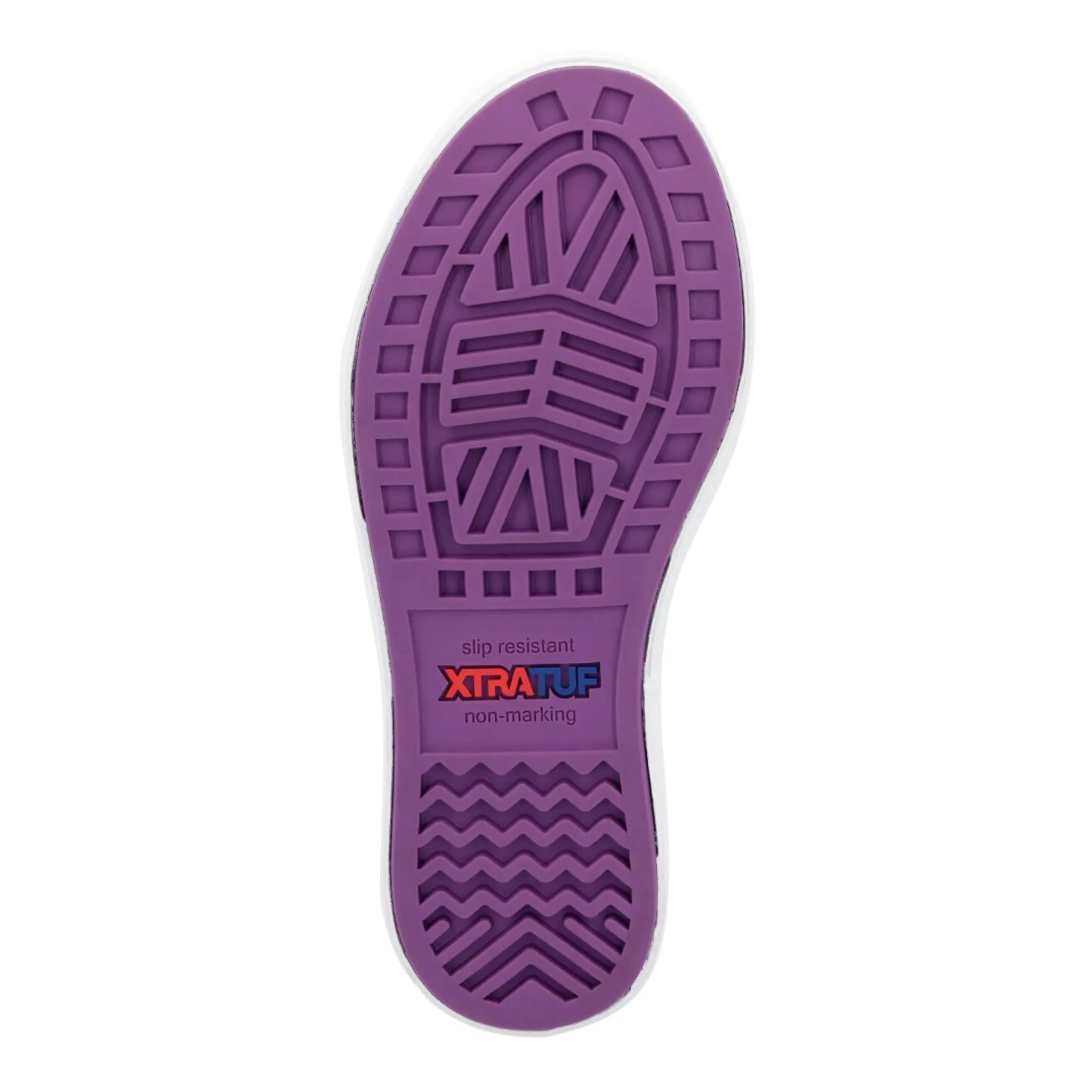 XTRATUF BIG KIDS DEWBERRY/PURPLE GUMDROP ANKE DECK BOOTS - XKAB500Y