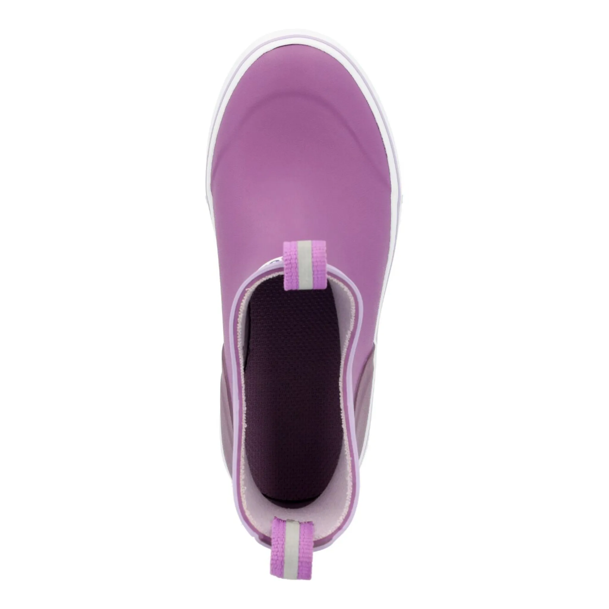 XTRATUF BIG KIDS DEWBERRY/PURPLE GUMDROP ANKE DECK BOOTS - XKAB500Y