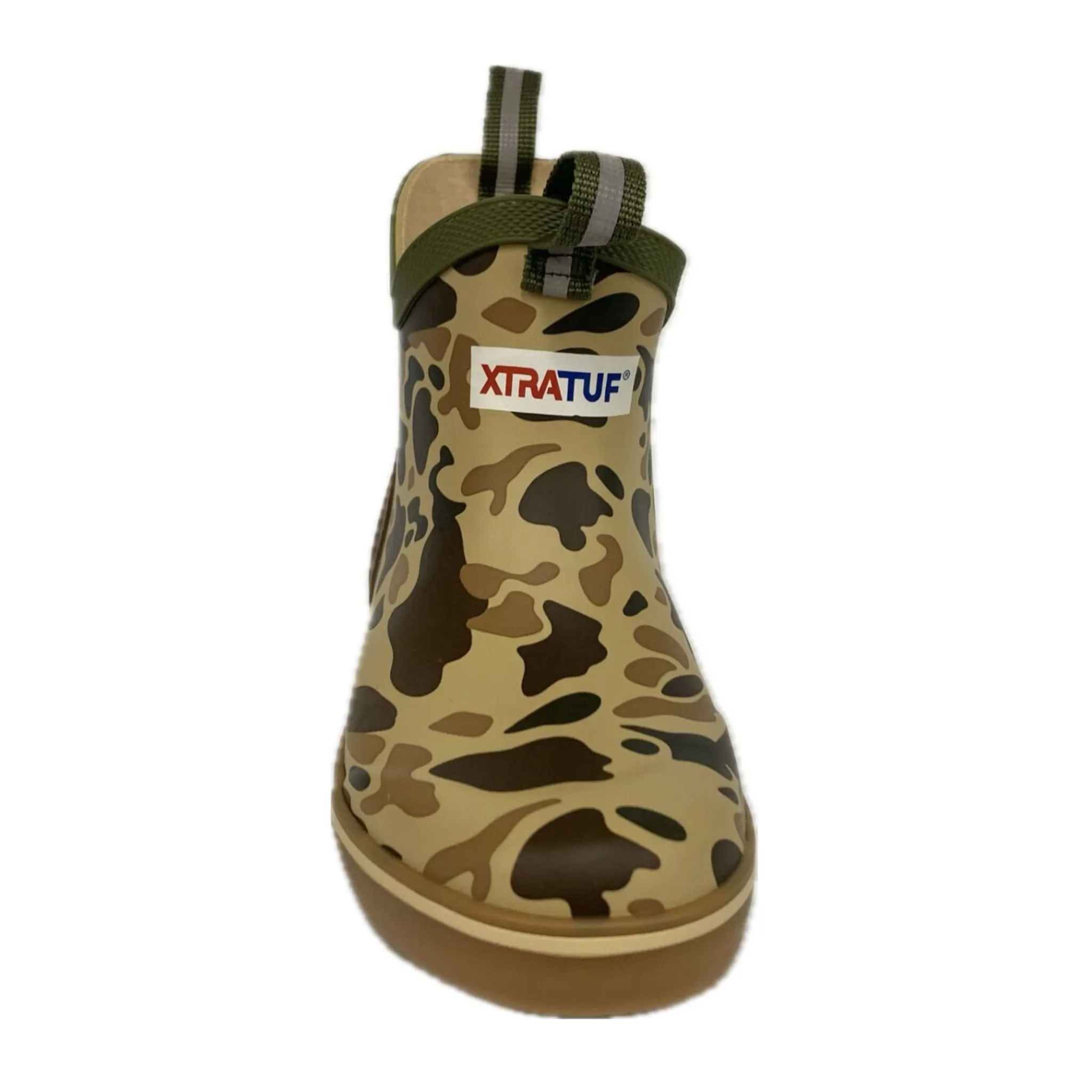 XTRATUF KIDS DUCK CAMO ANKLE DECK BOOT - XKABDCMC